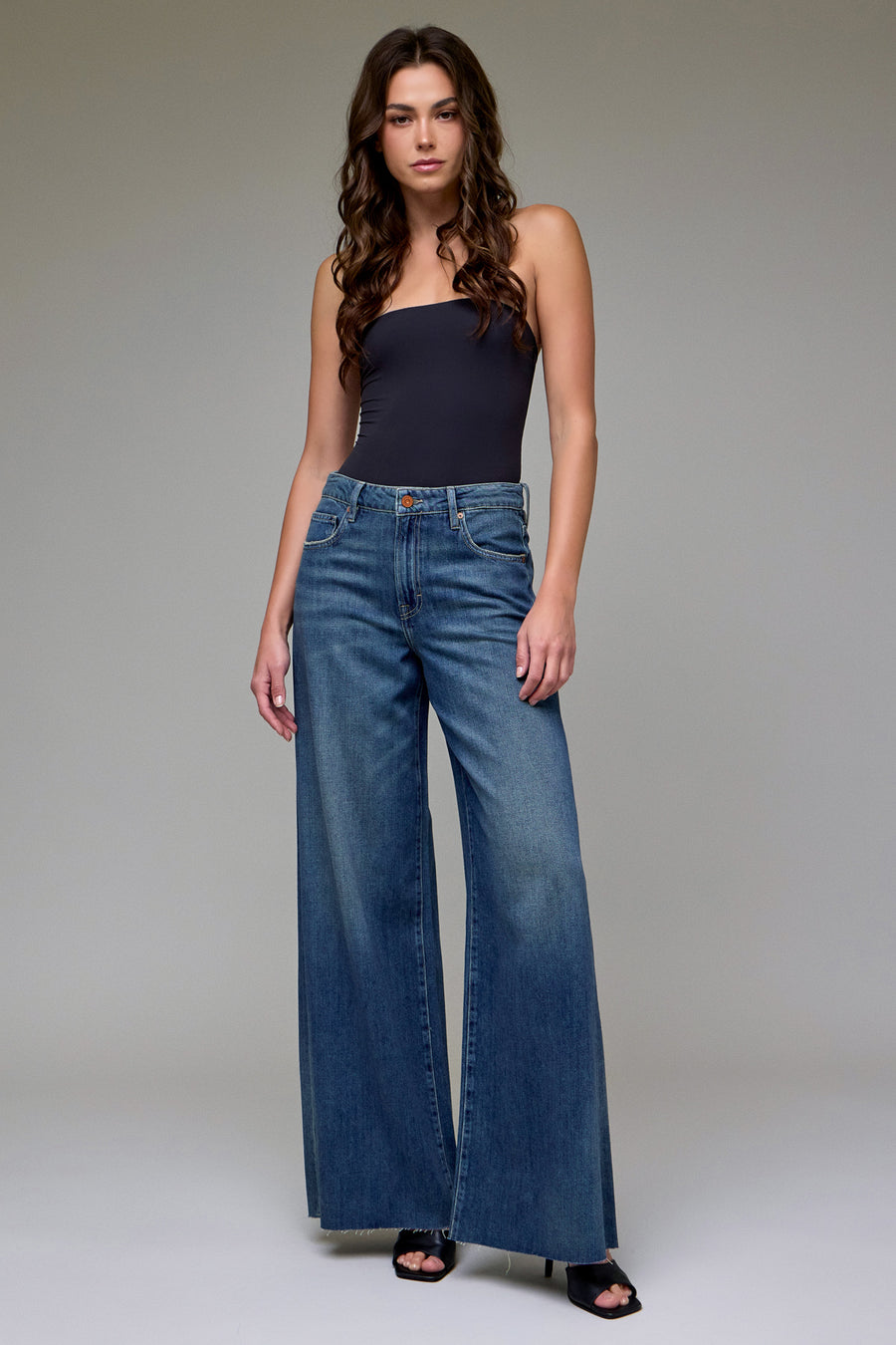 [NORI] Medium Vintage Clean Super Soft High Rise Super Wide Leg