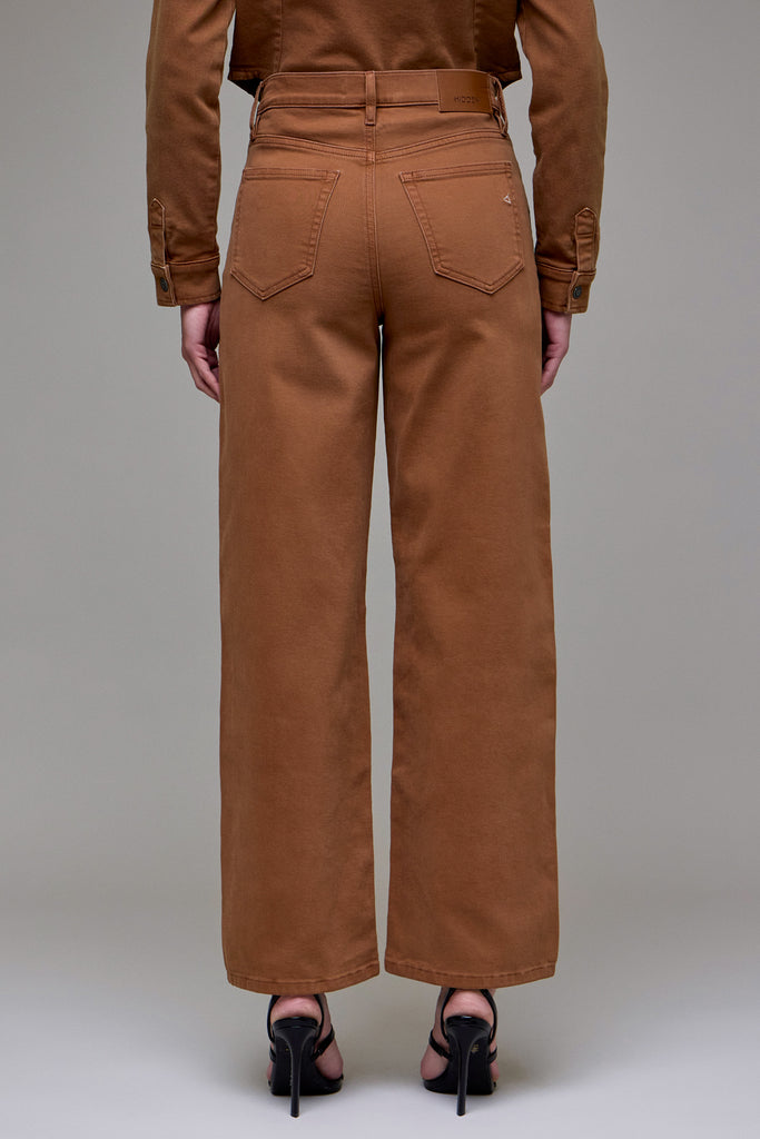 [LOGAN] Tawney Wash Stretch High Rise Relaxed Dad Jean