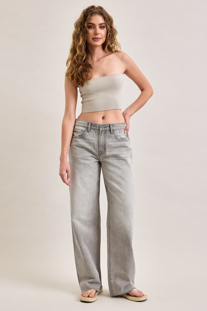 [ALYX] Light Gray Clean Classic Low Slung Baggy Jean