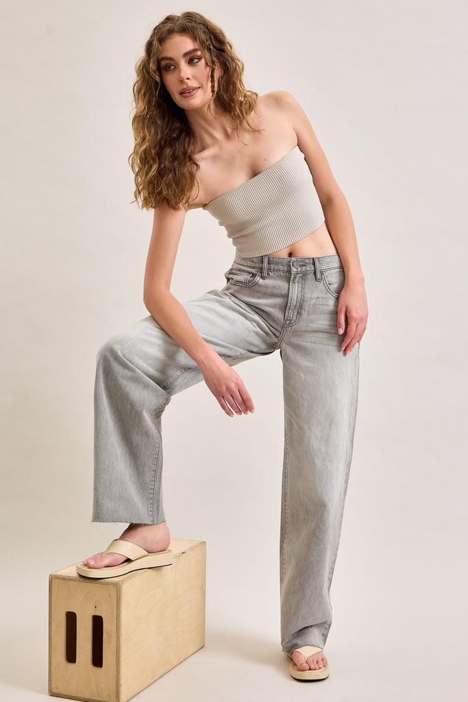 [ALYX] Light Gray Clean Classic Low Slung Baggy Jean
