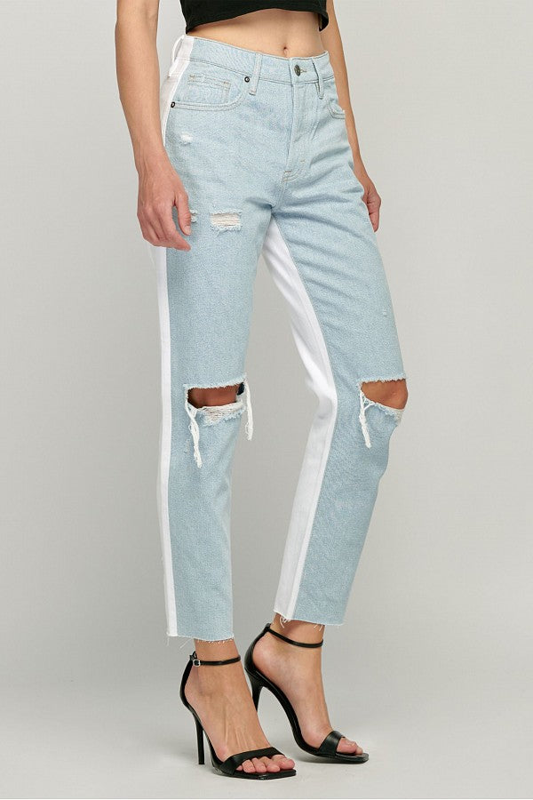 [TRACEY] TWO TONE STRAIGHT