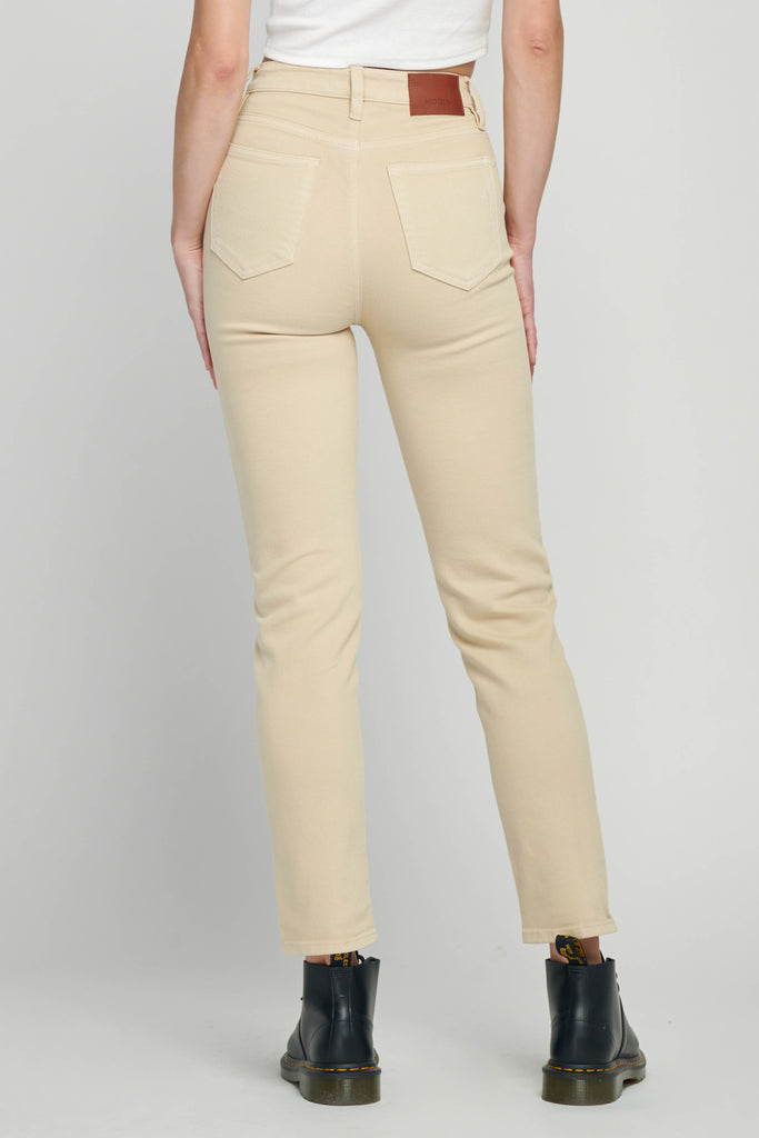 HARLEY  <p/> KHAKI CLEAN MOM JEAN