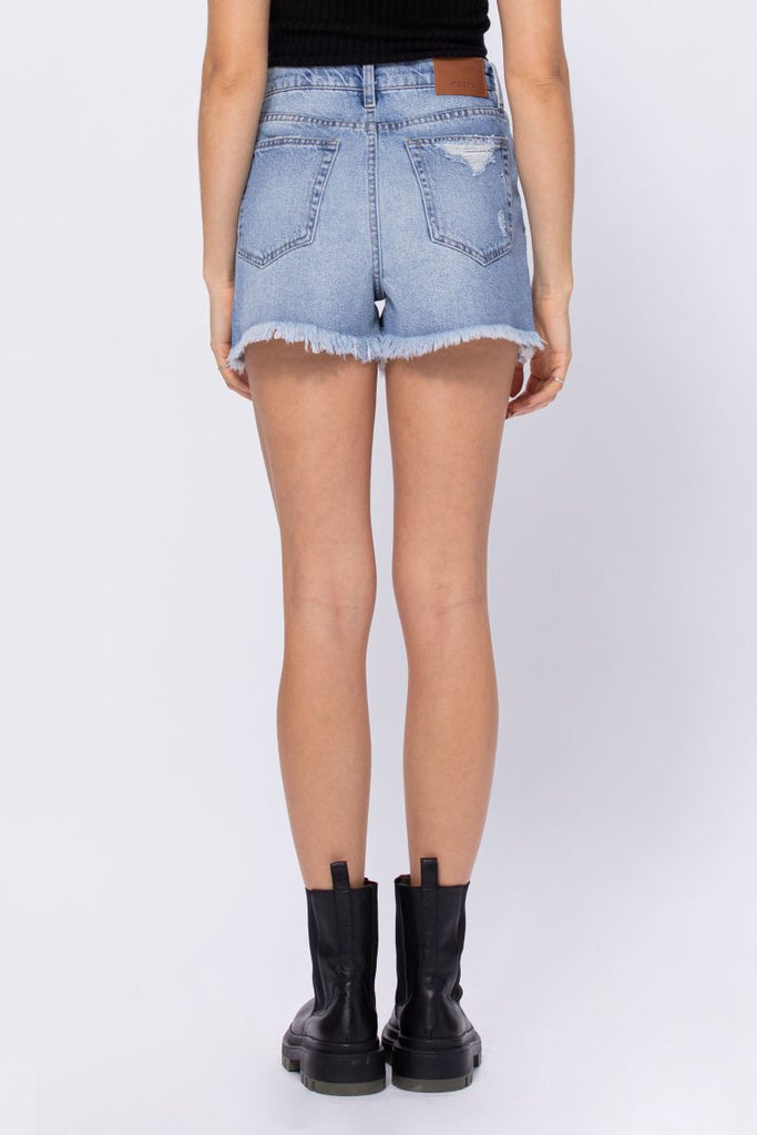 [SOFIE] REPAIRED MOM SHORTS