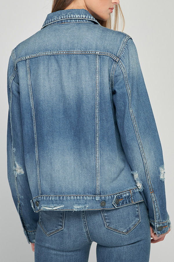 REBEL MEDIUM WASH JACKET